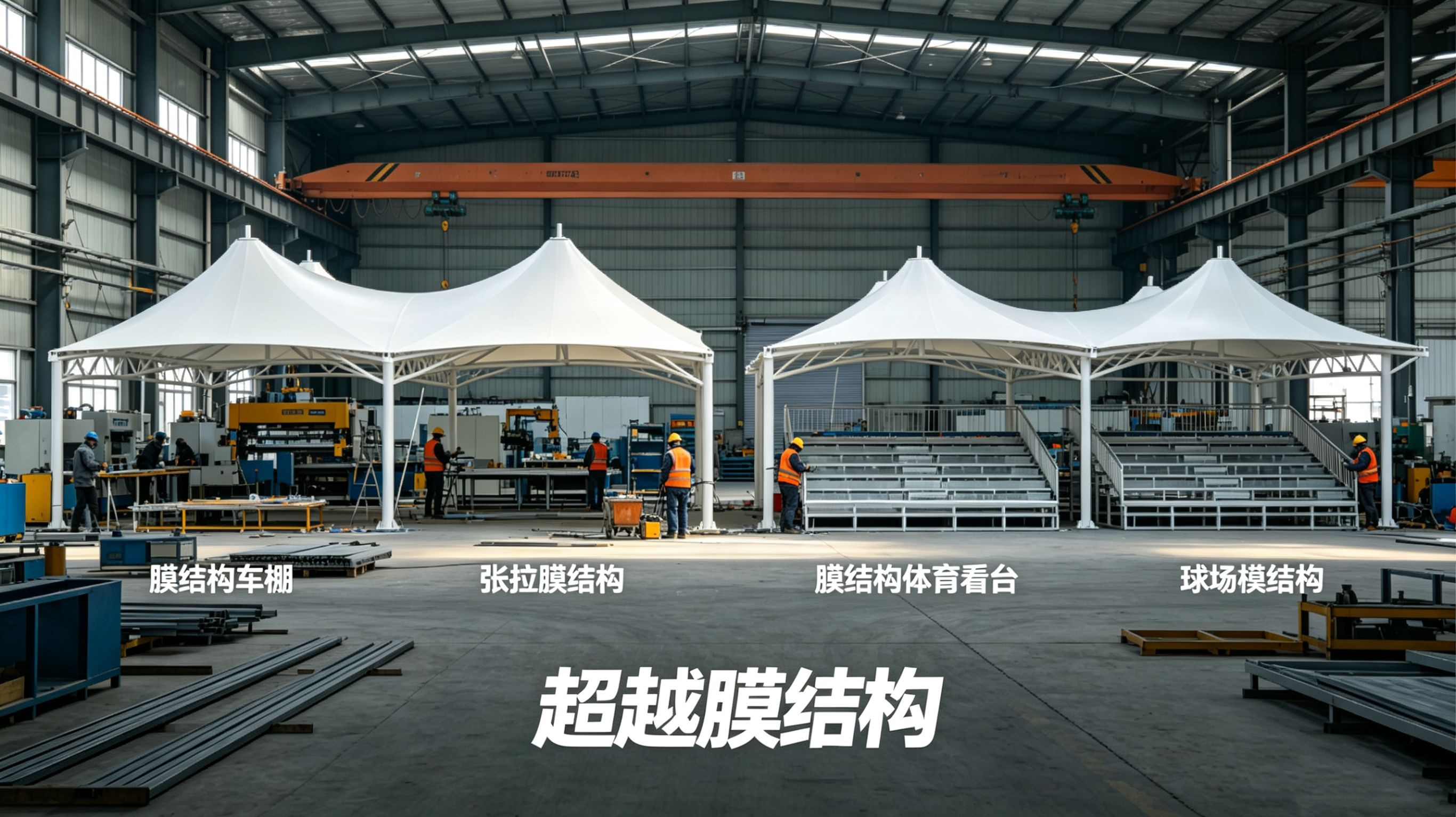 天门市膜结构工程膜结构工程 - 方案